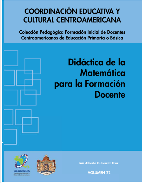 DIDÁCTICA DE LA MATEMÁTICA PARA LA FORMACIÓN DOCENTE