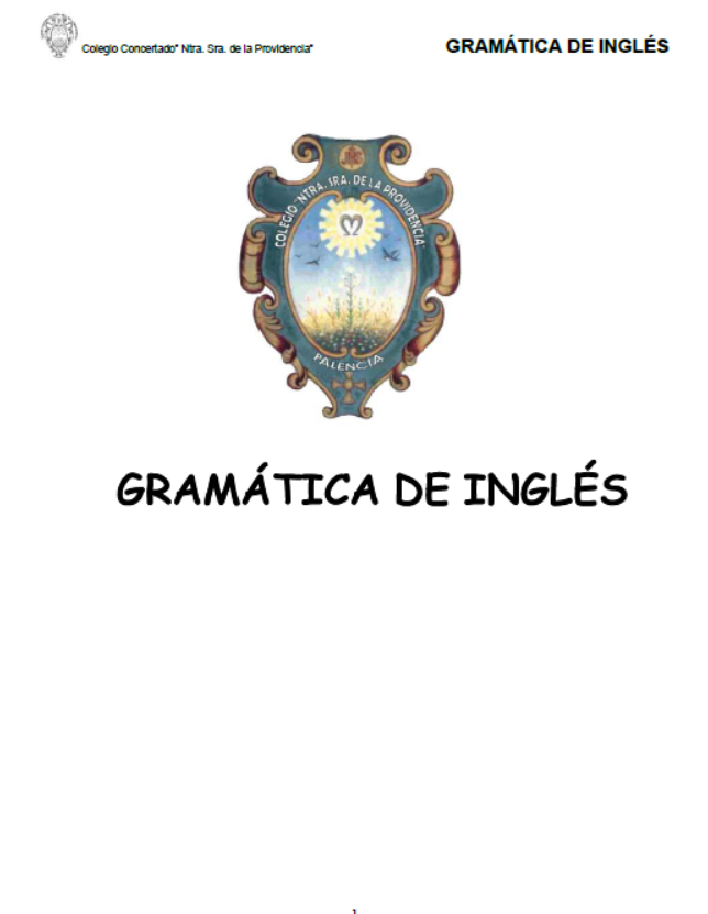 GRAMÁTICA DE INGLÉS